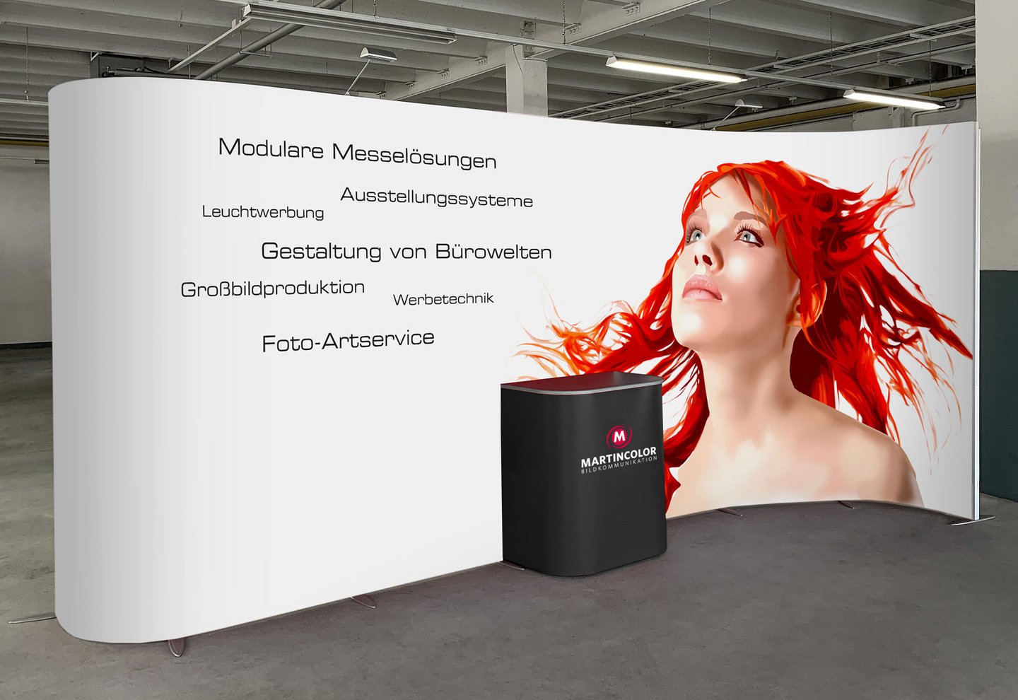 Messestand - ISOframe Wave Messestand - ISOframe Wave